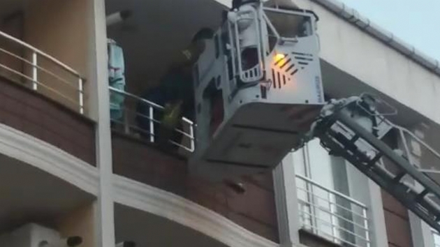 Esenyurt'taki yangnda 7 kii kurtarld