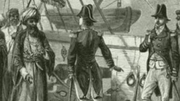 Osmanl'nn ABD'yi vergiye balad antlama: Trablus