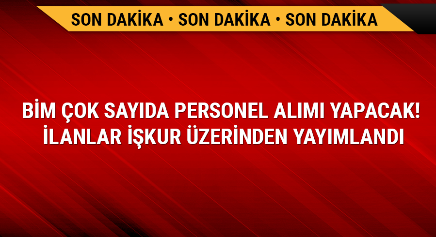 B�M �ok say�da personel al�m� yapacak! �lanlar ��KUR �zerinden yay�mland�