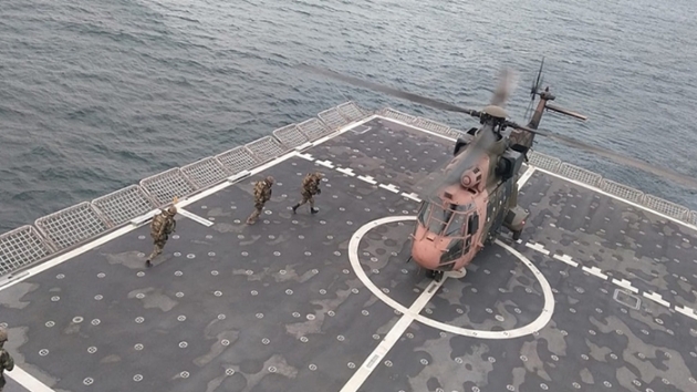 Deniz Kuvvetleri Komutanl Ege'de tatbikat yapt