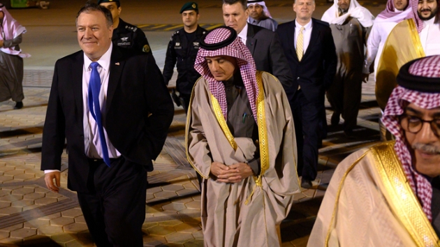 ABD Dileri Bakan Pompeo, Suudi Arabistan ziyaretini yarda kesti