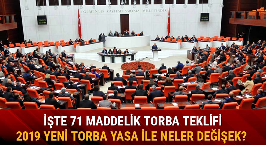Torba yasa 2019 neler var?