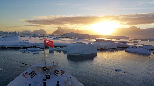 Trkiye Antarktika'da meteorolojik alma yapacak