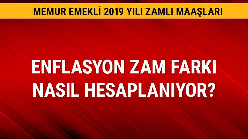 14.7 milyon emekli ve memura enflasyon zamm�
