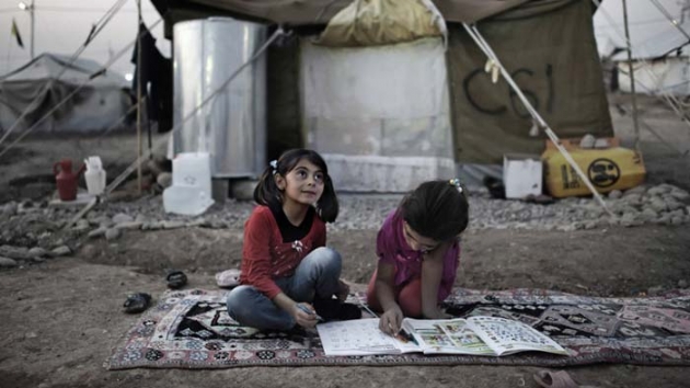 Suriyeli ocuklar iin 'Eitimin kilit ta' projesi