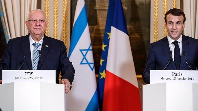 Macron: srail-Filistin zm tehlikeye giriyor