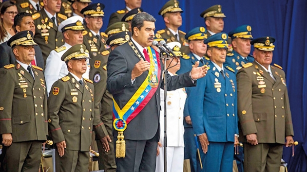Venezuela Devlet Bakan Maduro: ABD ile tm ilikilerimizi kestik