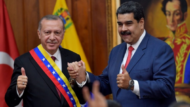 Bakan Erdoan'dan Maduro'ya destek telefonu: Kardeim! Dik dur, yanndayz