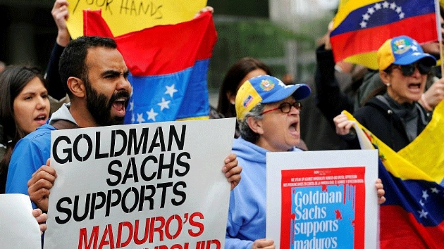  Venezuelada Maduro taraftarlar da sokaa indi 