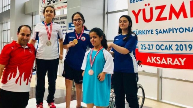BB'nin engel tanmayan yzclerinden tek turnuvada 50 altn madalya!