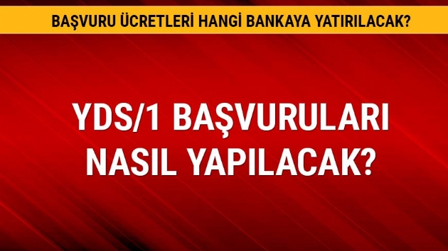 YDS/1 bavuru ilemi nasl yaplr?