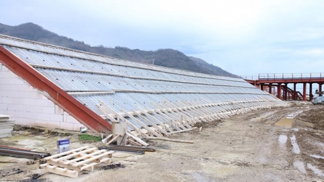 Ordu'da  hizmete sunulacak 'ikolata Park Projesi'nin inaat yzde 95 orannda tamamland