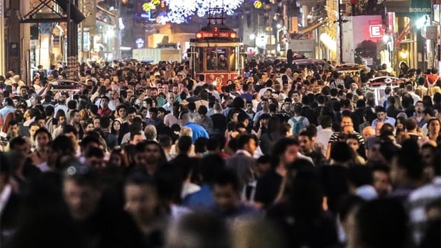 Türkiye'nin nüfusu 2018'de 82 milyon 3 bim 882 oldu