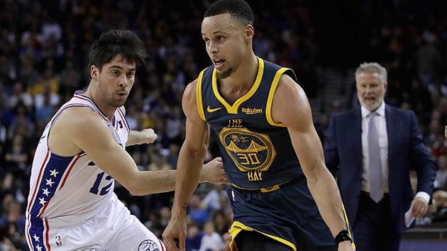 Golden State Warriors' malubiyetten Stephen Curry de kurtaramad
