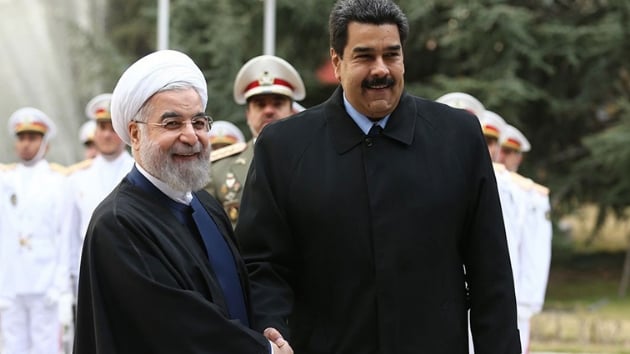 Ruhani'den Venezuela'ya destek: Bu komployu da boa karacaklar