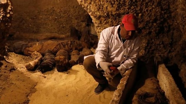Msr'da 40 mumya bulundu       