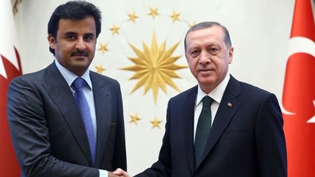 Cumhurbakan Erdoan Katar tebrik etti