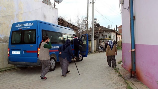 Tartt gelini tarafndan 8 yerinden bakland