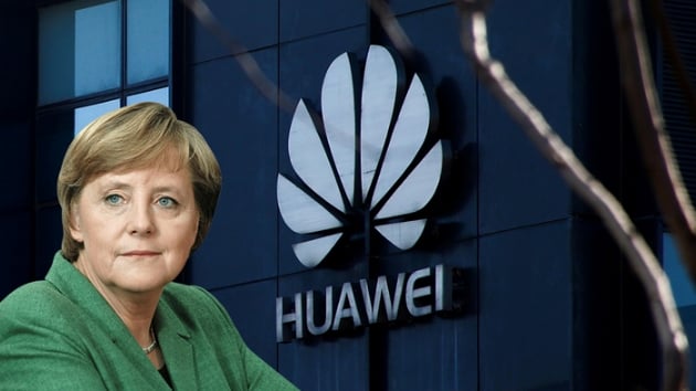 Merkel'den Huawei'ye 'veri' art: ine devretmeyeceini garanti etmesi gerekir