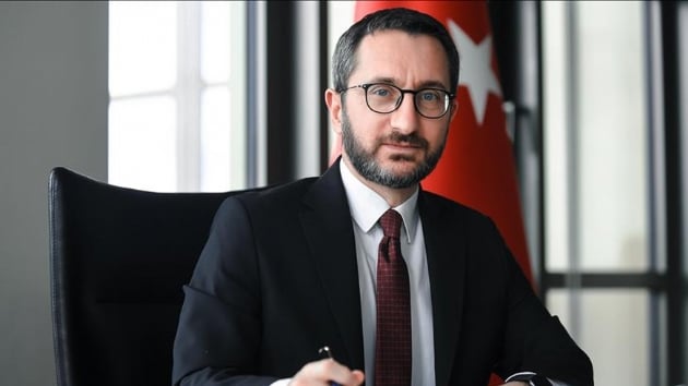 Cumhurbakanl letiim Bakan Altun'dan Foreign Policy listesi paylam