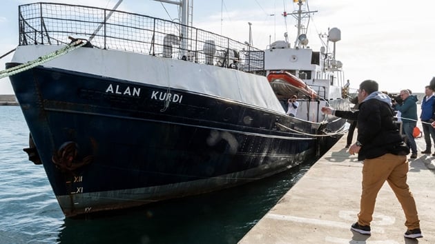 Kurtarma gemisine Alan Kurdi'nin ad verildi