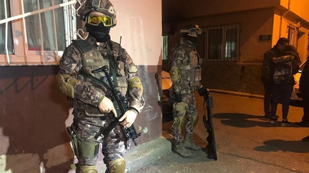 Bursa'da 4 bin polisle afak operasyonu operasyonu