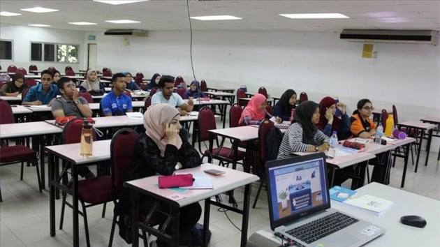 Malezya'daki UPM niversitesinde semeli Trke dersleri balad