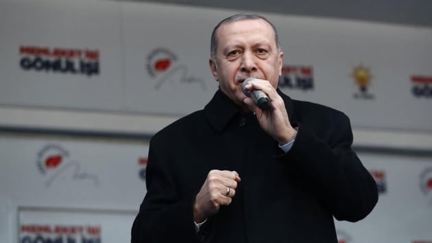 Bakan Erdoan: Bu seimler sadece belediye deil ayn zamanda beka seimleridir