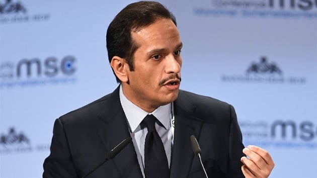 Katar Dileri Bakan Abdulrahman el Thani: srail ve Katar arasndaki asl mesele Filistin'dir