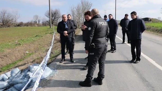 Büyükçekmece'de 'tehlikeli atık' şüphesi