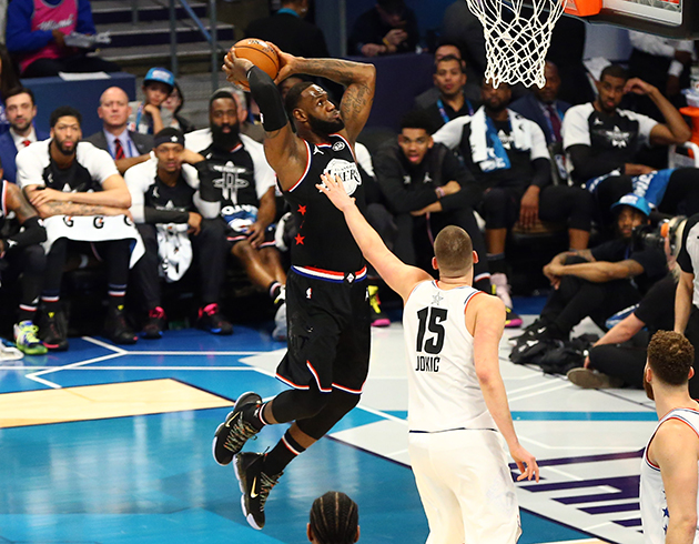  68'inci NBA All-Star man LeBron James'in takm kazand
