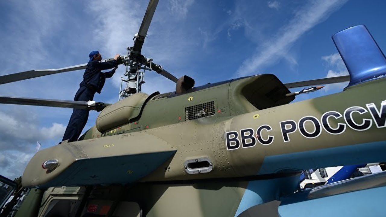 T�rkiye'ye ilk Ka-32 helikopteri geldi