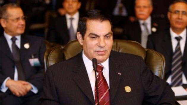 Tunus'ta devrik lider Bin Ali'nin 450 milyon dolarna el konuldu