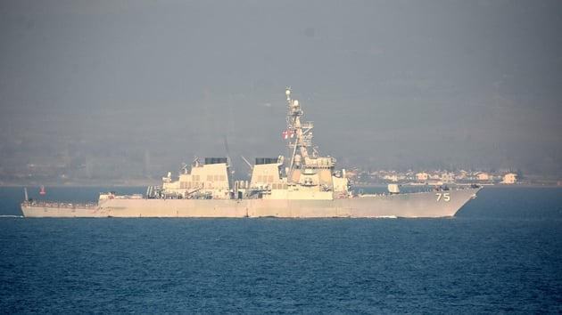 ABD Donanmasna bal 'USS Donald Cook' destroyeri tekrar Karadeniz'e geiyor 