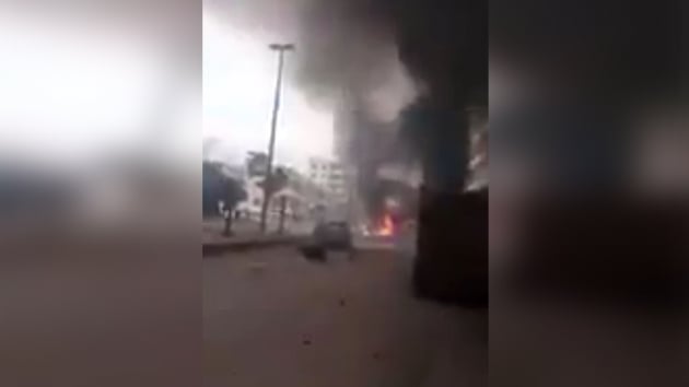 Afrin'de bombal ara saldrs meydana geldi