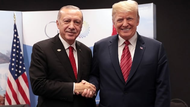 Bakan Erdoan ile Trump Suriye'yi grt
