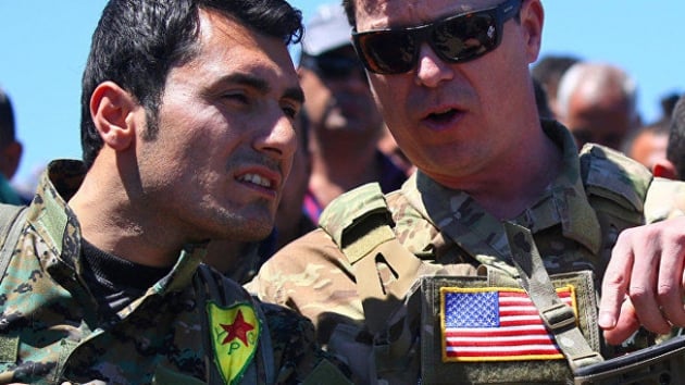 Terr rgt YPG/PKKnn paravan SDG ABD'nin 'Suriye' kararna destek verdi