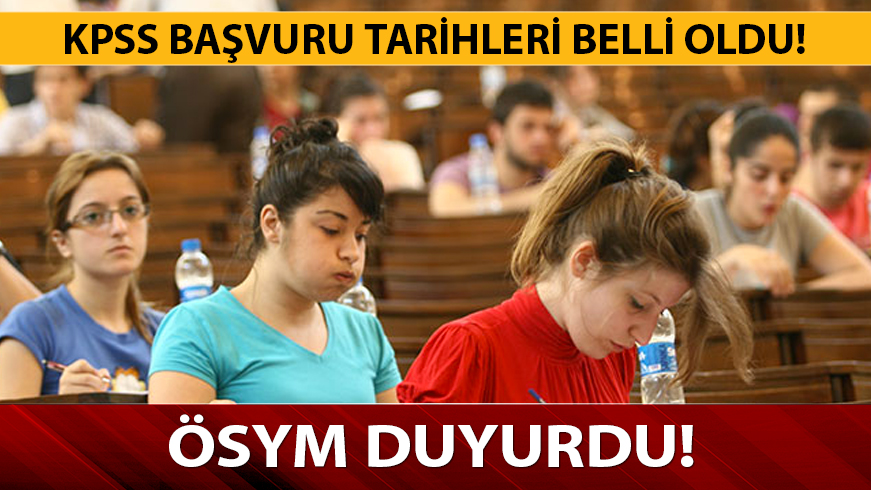 2019 KPSS ne zaman? i� ilanlar� ve ba�vuru �creti ne kadar?
