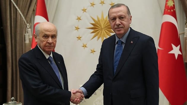 Bakan Erdoan, MHP Genel Bakan Baheliyle grt: Cumhur ttifaknn ok gzel ve baarl bir neticesi oldu
