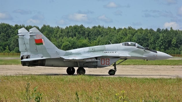 Belarus, drt MiG-29 sava uan Srbistan'a verdi