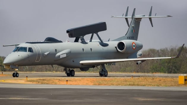 Hindistan, Pakistan saldrsnda ilk defa kendi AWACS'n kulland 