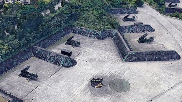 Google Haritalar 3D uygulamas Tayvan'n Patriot fze savunma ssnn yerini ortaya kard