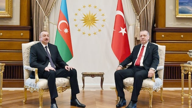 Bakan Erdoan ile Aliyev telefonda grt