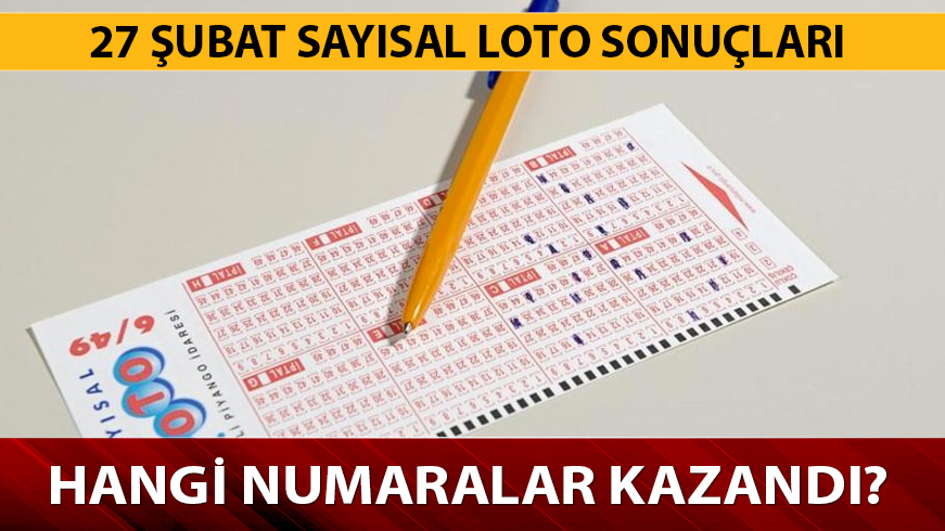 Say�sal Loto 27 �ubat Sonu�lar� saat ka�ta a��klanacak?