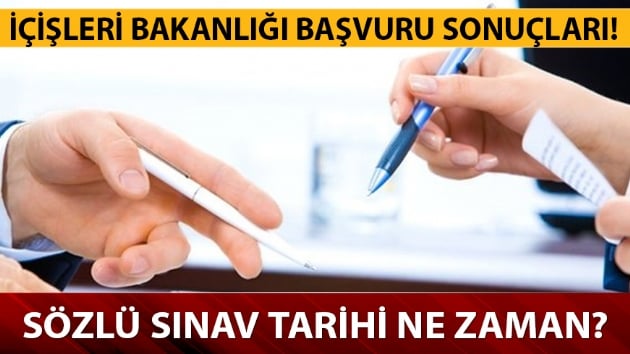 ileri Bakanl personel alm bavuru sonular akland m? 