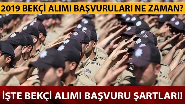 2019 yl 8 bin beki alm bavurular! 