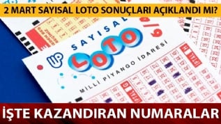 Saysal Loto 2 Mart Cumartesi sonular akland m?
