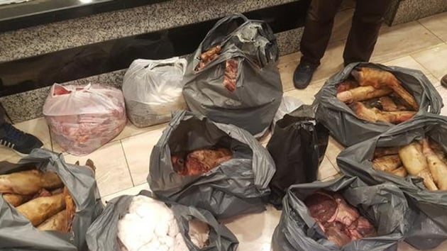 stanbul'da kaak et operasyonu: 400 kilo et imha edilecek