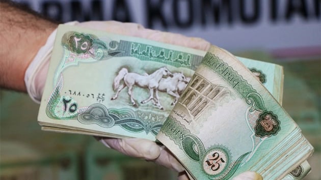 Diyarbakr'da 1 milyon Irak dinar ele geirildi