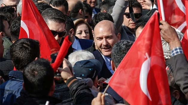 ileri Bakan Soylu: Bugn milletimiz hem iktidar hem muktedirdir